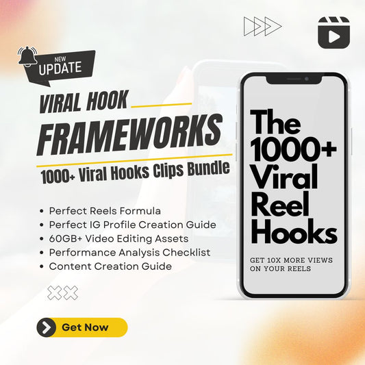 Viral Hook Frameworks - Get 100X More Views With These Hooks in 30 Days