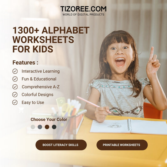 1300+ Alphabet Fun & Engaging Worksheets for Kids