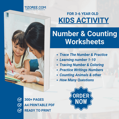 Number & Counting Worksheets for Kids | Ready to Print