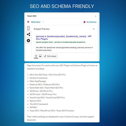 WordPress Page Generator Pro (Plugins) - Generate SEO-Rich Pages Instantly with AI.