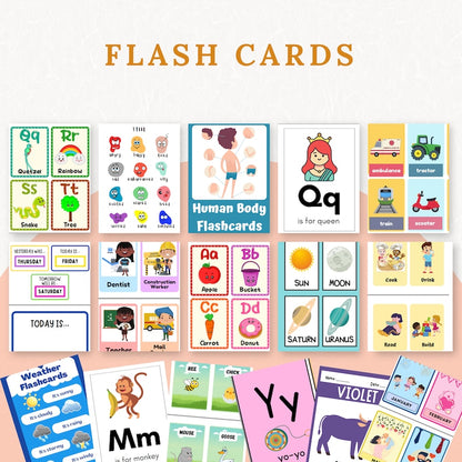 Kids Mega Bundle: Activities, Games, Learning Material, Math, English & Many More